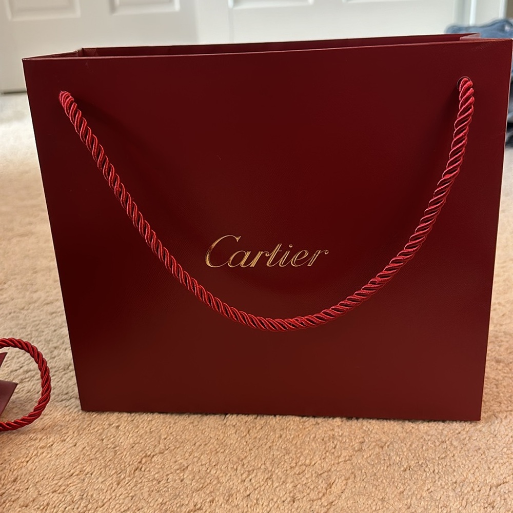 Cartier Bags, Boxes, Cleaning Brush, & Polishing Cloth - Picture 4 of 5